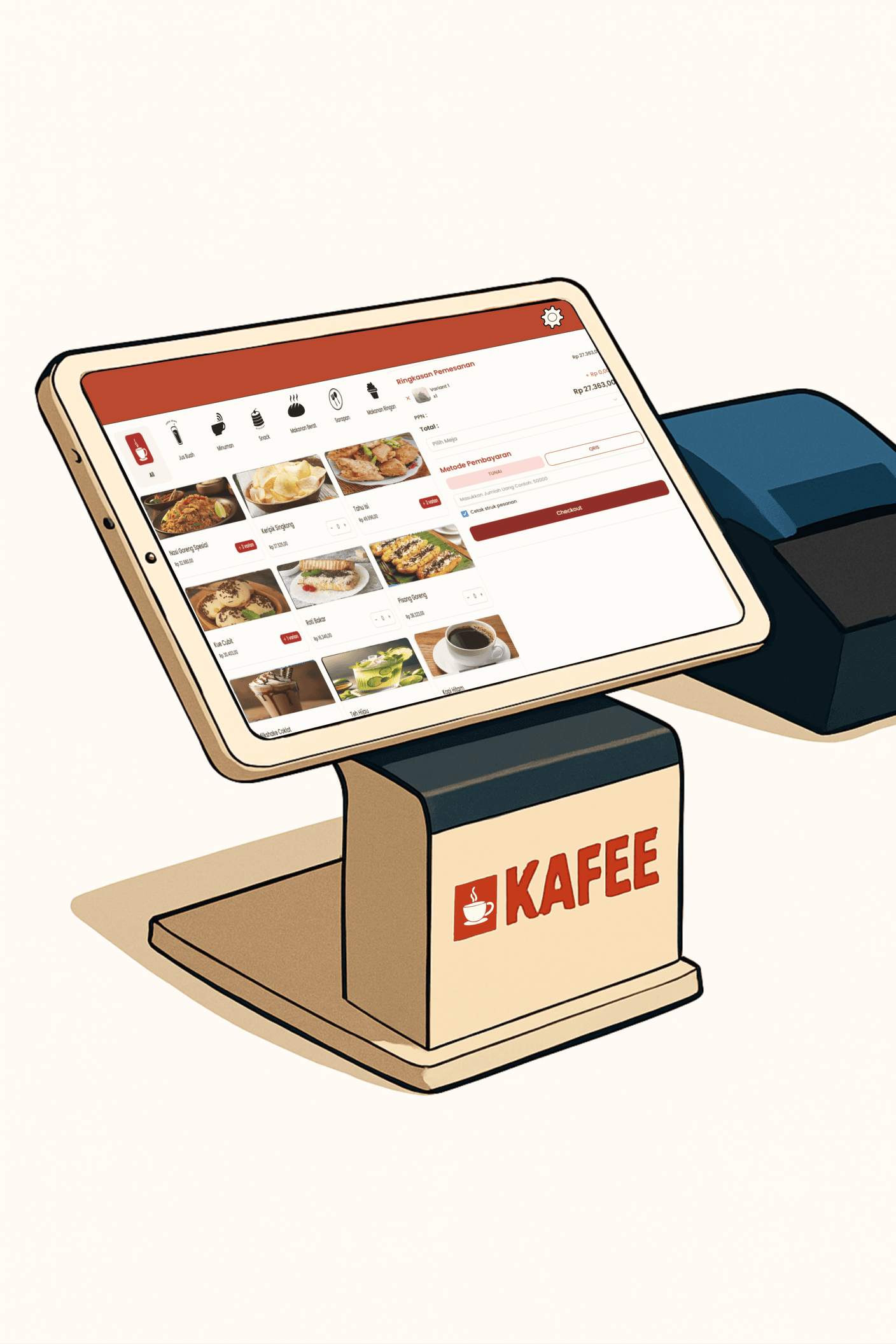 KAFEE POS Interface