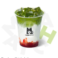 Strawberry Matcha Latte
