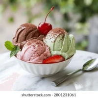 ES krim 3 scoop